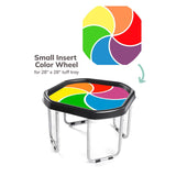 MEKA Sensory Play - Color Wheel Tuff Tray Play Mat: Small