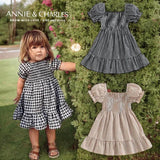 Annie & Charles - Annie & Charles® cotton dress JARA: Black / 3-4 TONS