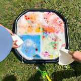 MEKA Sensory Play - UV or Fluorescent Glow-in-the-Dark Tuff Tray Play Mat: Large