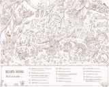 Abrams - Brown Bear Wood: A Search-and-Find Coloring Book: Over 100