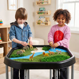 MEKA Sensory Play - 3D Grass Habitat Tuff Tray Play Mat: Large