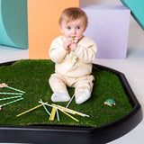 MEKA Sensory Play - Artificial Grass Tuff Tray Play Mat: Large