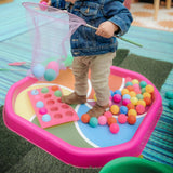 MEKA Sensory Play - Color Wheel Tuff Tray Play Mat: Small