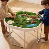 MEKA Sensory Play - 3D Grass Habitat Tuff Tray Play Mat: Large