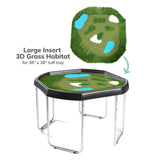MEKA Sensory Play - 3D Grass Habitat Tuff Tray Play Mat: Large
