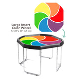 MEKA Sensory Play - Color Wheel Tuff Tray Play Mat: Small
