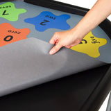 MEKA Sensory Play - Numbers 0-10 Vinyl Tuff Tray Play Mat: Large