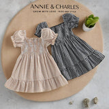 Annie & Charles - Annie & Charles® cotton dress JARA: Black / 3-4 TONS