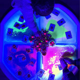 MEKA Sensory Play - UV or Fluorescent Glow-in-the-Dark Tuff Tray Play Mat: Large