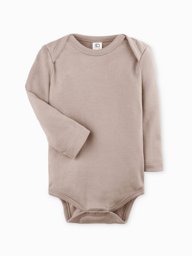 Colored Organics - Long Sleeve Classic Bodysuit - Sandlot