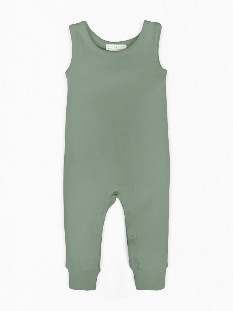 Colored Organics - Tank Romper - Thyme