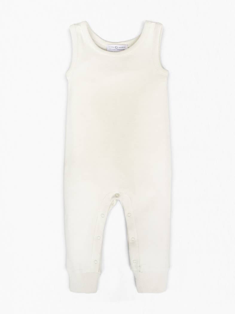 Colored Organics - Tank Romper - Natural