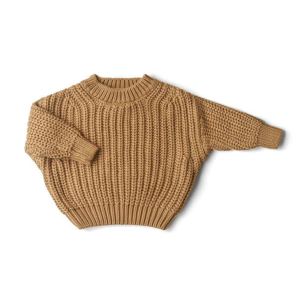 Chunky Knit Sweater - Acorn