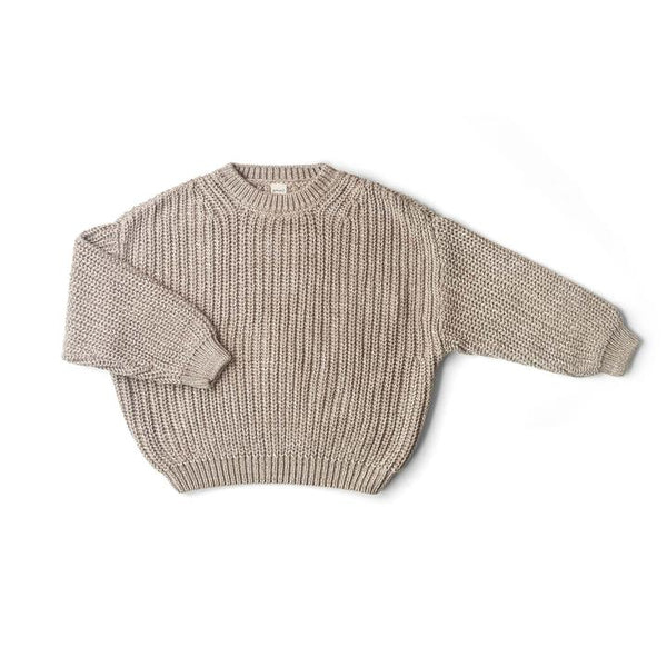 Chunky Knit Sweater - Pecan