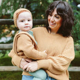 Womens Chunky Knit Sweater - Acorn